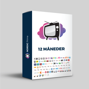 12 måneds IPTV-abonnement