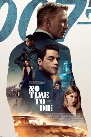 James Bond: No Time To Die offisielle filmplakat